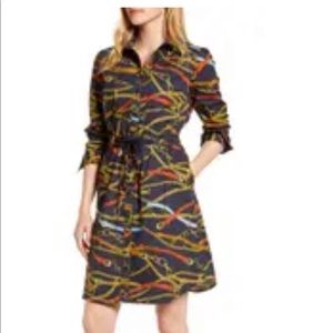 1901 Tie Waist Shirtdress